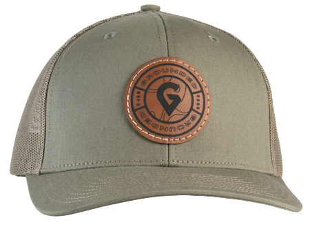 Grounded Leather Patch Hat - Richardson 112 in Loden for Casual Grounded Leather Patch Hat - Richardson 112 in Loden for Casual