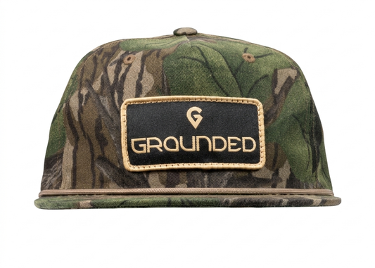 Grounded Rope Patch Hat Mossy Oak Full Foliage