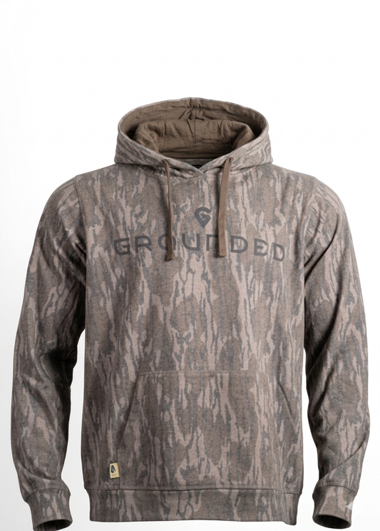 Grounded Mossy Oak Original Bottom Land Faded Hoodie
