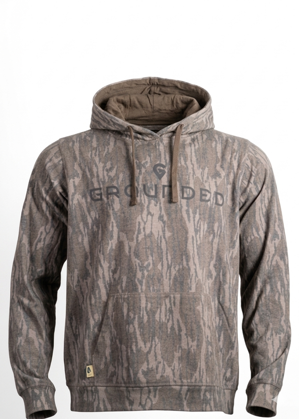 Grounded Mossy Oak Original Bottom Land Faded Hoodie