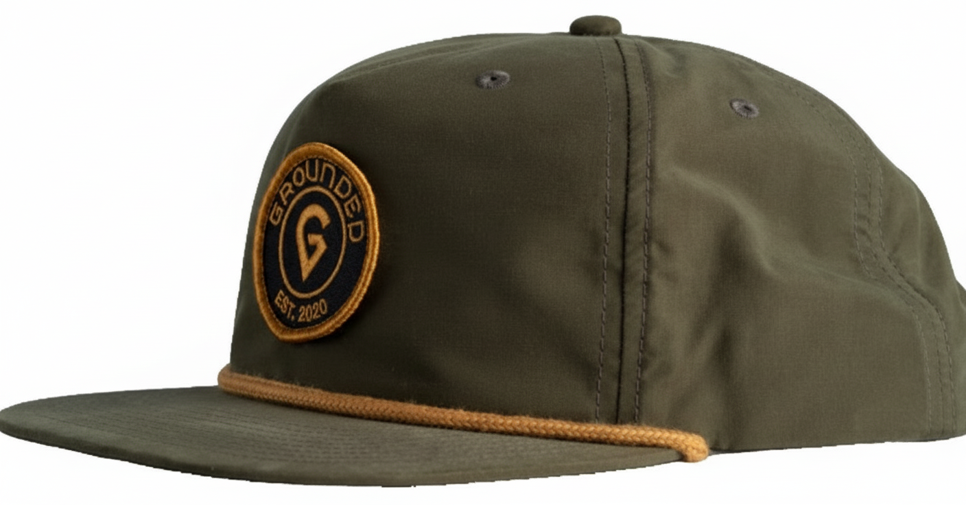 Green Rope Patch Hat