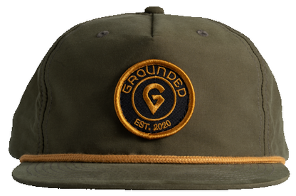 Green Rope Patch Hat