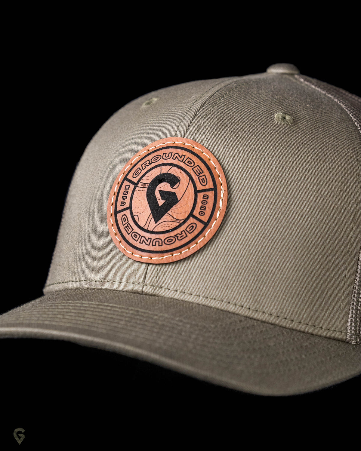 Leather Patch Hat